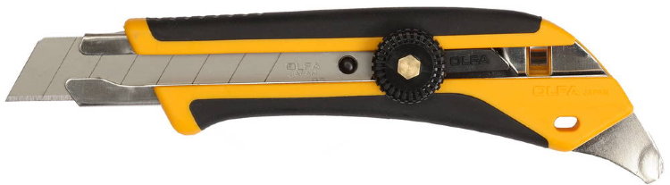 Olfa 18мм Нож двухкомпонентный корпус трещоточный фиксатор