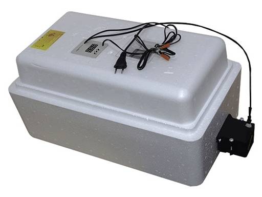 Инкубатор "Несушка" (74) - 36 яиц 220/12В (автом.поворот) аналог.терморегуляторс цифр индик.