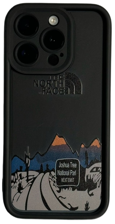 Чехол The North Face для Apple iPhone 15 Pro | Цвет: Черный