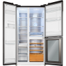 Холодильник HIBERG RFS-700DX NFGB / 630 л, размораживание - No Frost, 91.1 см х 70.6 см х 183 см