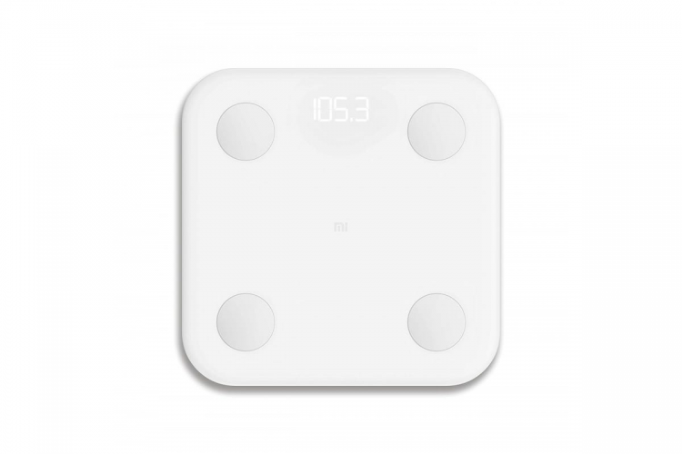 Xiaomi весы напольные Mi Body Composition Scale 2 NUN4048GL | Максимальная нагрузка: 150кг | Точность измерения: 50 гр | Встроенный модуль Bluetooth 5.0 | Цвет: Белый | Global