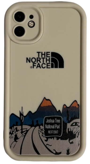 Чехол The North Face для Apple iPhone 12 | Цвет: Бежевый