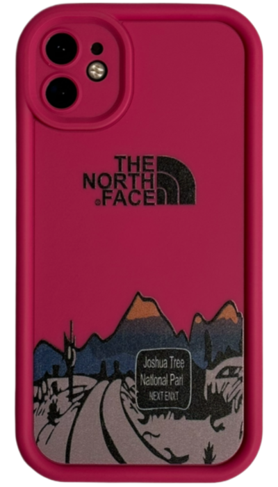 Чехол The North Face для Apple iPhone 12 | Цвет: Розовый