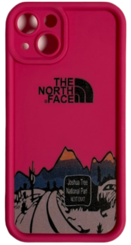 Чехол The North Face для Apple iPhone 13 | Цвет: Розовый