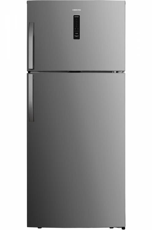 Холодильник HIBERG RFT 690DX NFX / 552 л, внешнее покрытие-металл, размораживание - No Frost, дисплей, 79 см х 183.5 см х 71 см