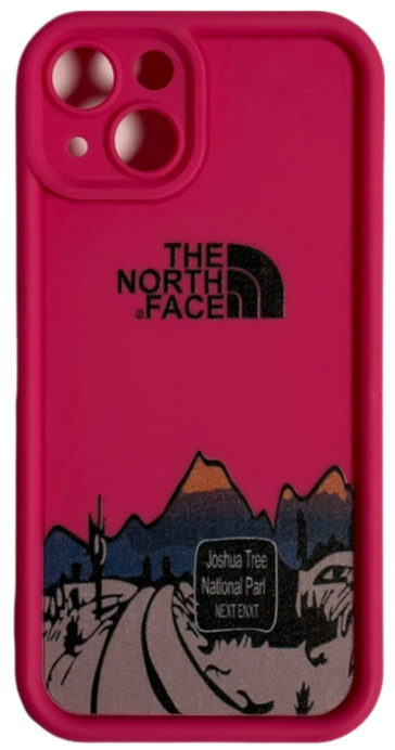 Чехол The North Face для Apple iPhone 14 | Цвет: Розовый