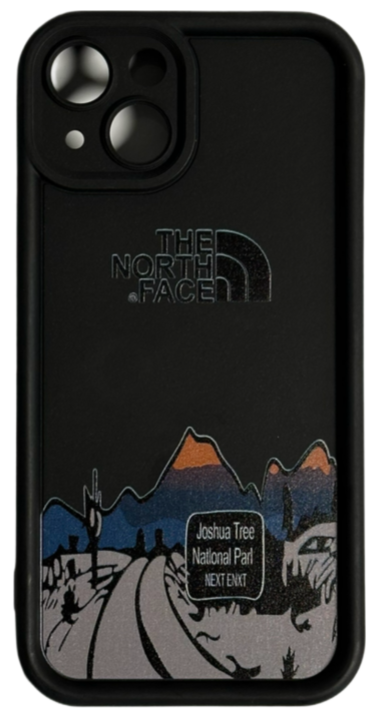 Чехол The North Face для Apple iPhone 15 | Цвет: Черный
