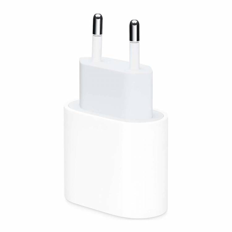 Сетевое зарядное устройство Apple 20W USB-C Power Adapter (MHJE3ZM/A) / зарядный блок для айфона оригинал 20 W / зарядное устройство для айфона / блок питания апл / блок питания эпл
