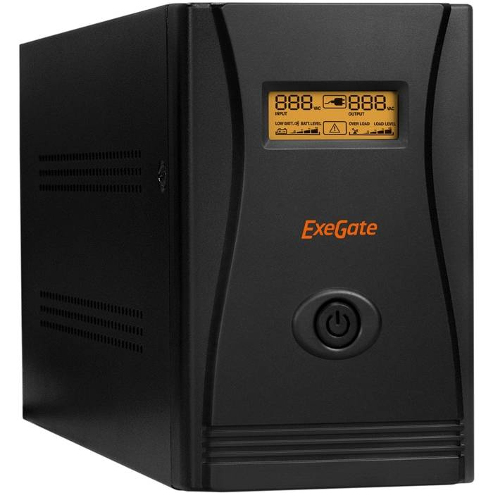 ИБП ExeGate SpecialPro Smart LLB-2200.LCD.AVR.EURO.RJ.USB <2200VA/1300W <EP285531RUS>