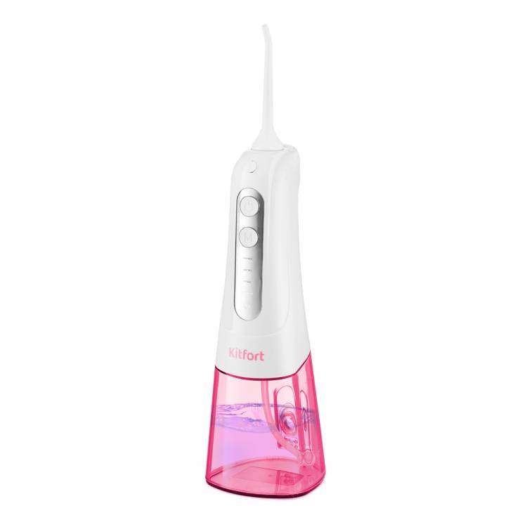 Kitfort КТ-2918-1  бело-розовый Ирригатор для полости рта