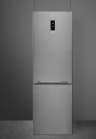 Холодильник SMEG FC18EN4AX | Отдельностоящий холодильник | 186x59x65см | Общий объем 341 л | нержавеющая сталь с обработкой против отпечатков пальцев