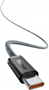 Кабель USB-C BASEUS Dynamic Series Fast Charging, Type-C - Type-C, 5A, 100W, 1 м, серый CALD000216