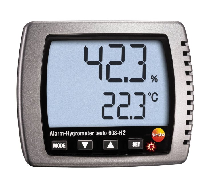 Testo 608-H2 Гигрометр с поверкой по температуре от 0 до +50С и влажности 2%ОВ 0560 6082П