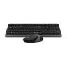 Клавиатура+мышь беспроводная A4Tech Fstyler FG1010 черный/серый Global