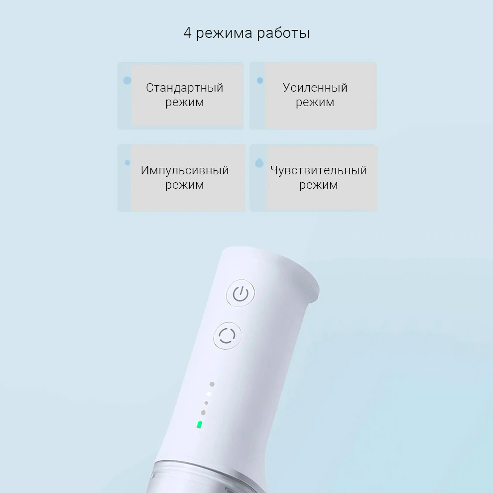 Беспроводной ирригатор Xiaomi Mijia Electric Flusher MEO701 (белый)