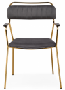 Woodville Кресло "Aspen" темно-серый | Ширина - 60; Глубина - 65; Высота - 86 см