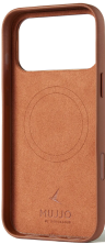 Mujjo Чехол кожаный для iPhone 17 Pro с MagSafe, Tan