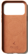 Mujjo Чехол кожаный для iPhone 17 Pro с MagSafe, Tan