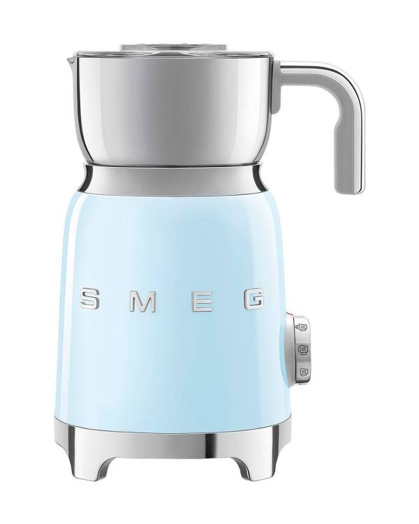 Вспениватель-капучинатор молока Smeg MFF11PBEU | Пастельный голубой | Тип вспенивателя: Кувшин | Мощность: Вт 500