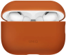 Uniq Чехол для Airpods Pro 3 | C эффектом Soft-Touch | Cо шнурком на запястье | LINO Liquid silicone with handstrap, Sunset Orange