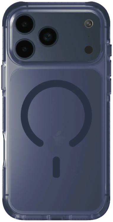 Uniq Чехол для iPhone 17 Pro Max | Поддержка MagSafe | Ударопрочный | Combat, Navy Blue