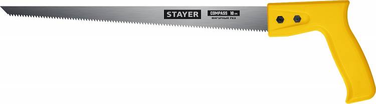 Stayer 1518_z01 Ножовка выкружная 300 мм, 10 TPI