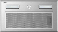 Midea Вытяжка встраиваемая MH60I770X | ВхШхГ: 29.9x52x28.4 см | Режимы работы: Отвод / рециркуляция | Количество скоростей: 3