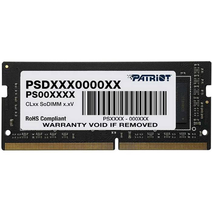 Модуль памяти для ноутбука Patriot SODIMM 16GB PC19200 DDR4 PSD416G240081S Global