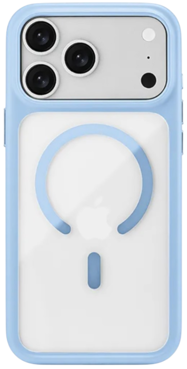 uBear Чехол для iPhone 18 Pro Max | MagSafe| Усиленный | Silk-touch | Shade Case, Blue
