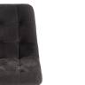 Tetchair Стул CHILLY (mod. 7095-1) ткань/металл, 45x53х88 см, высота до сиденья 50 см, темно-серый barkhat 14/черный 17247