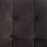 Tetchair Стул CHILLY (mod. 7095-1) ткань/металл, 45x53х88 см, высота до сиденья 50 см, темно-серый barkhat 14/черный 17247