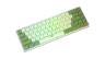 Беспроводная механическая игровая клавиатура AULA F3068 green+white 6948391243054