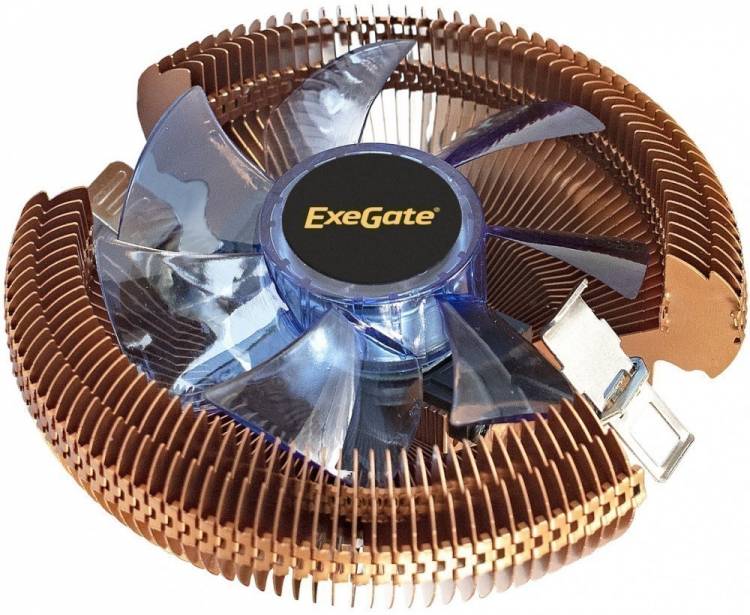 Кулер ExeGate EE91-Cu (Al+Copper, LGA775/1150/1151/1155/1156/1200/AM2/AM2+/AM3/AM3+/AM4/FM1/FM2/754/939/940) <EX286151RUS>