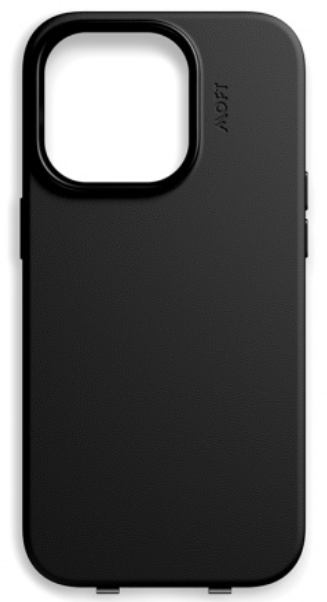 Чехол Moft Vegan Leather Snap Case для iPhone 14 Pro, black