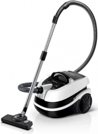 Bosch моющий пылесос для сухой и влажной уборки BWD421PRO | Serie 4 | Потребляемая мощность: 2100 Вт | Вид пылесборника: Аквафильтр | Объем контейнера для сбора пыли: 1.5 л | Объем контейнера для воды: 5 л | Цвет: Белый 