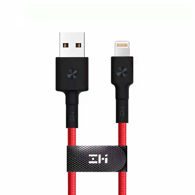 Кабель USB/Lightning Xiaomi ZMI MFi 100 см (AL803) красный