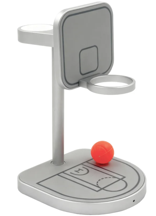 Magssory Basketball для Apple Беспроводное зарядное устройство 3-в-1, с магнитами, с поддержкой Qi2