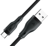 Acefast C8-04 Зарядный дата кабель USB-А To USB-C | Длина: 1.2м | черный