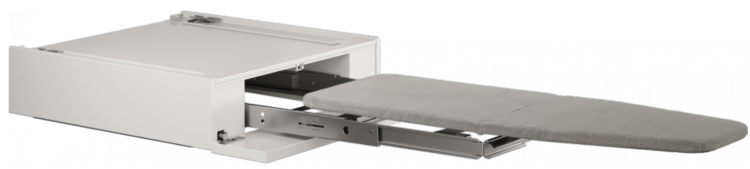 Asko Выдвижная гладильная доска HI150W | ВхШхГ: 15.5х59.5х63 см | Открытие люка на 180°