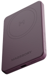 Magssory Grace 5K Внешний аккумулятор 5000mAh Signature Edition | с магнитами | с поддержкой Qi2 | Burgundy 
