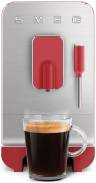Кофемашина автоматическая Smeg BCC02RDMEU используемое кофе - зерновой, 1350 Вт, 1.4 л, капучинатор