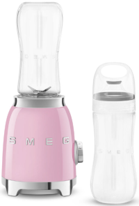 Smeg Блендер | PBF01PKEU | Пастельный розовый | 2 Скорости | 300 Вт | Нержавеющая Сталь