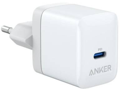 Сетевое зарядное устройство Anker PowerPort III 20W PD (White)  / зарядный блок 194644058371