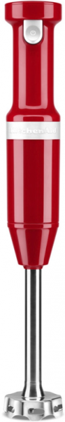 KitchenAid Погружной блендер 5KHBBV53EER | Цвет: Красный | Количество скоростей: 5 | Напряжение: 220-240 В | Минимальная скорость вращения: 8250 об/мин | Максимальная скорость вращения: 11000 об/мин | Материал: Металл/Пластик