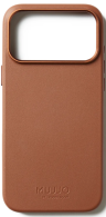 Mujjo Чехол кожаный для iPhone 17 Pro Max с MagSafe, Tan