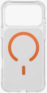 Uniq Чехол для iPhone 17 Pro Max | Поддержка MagSafe | Ударопоглощающий термополиуретан + поликарбонат | Lifepro Xtreme AF Frost Clear/Volt Orange