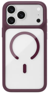 uBear Чехол для iPhone 18 Pro Max | MagSafe| Усиленный | Silk-touch | Shade Case, Burgundy