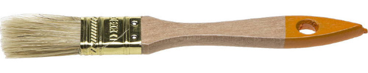 Dexx "ПРАКТИК" 25мм 0100-025_z02 Кисть флейцевая деревянная ручка, натуральная щетина zb