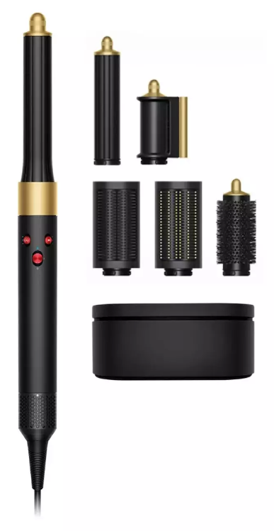 Dyson Стайлер Airwrap HS05 Complete Long, Onyx Gold (Черный оникс / Золото) (Рус. вилка) | 4.8*27.2*4.1 см