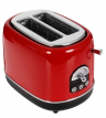 Тостер Kitfort КТ-4004-1 красный | Мощность:815 Вт | Количество тостов:2 | Количество слотов: 2